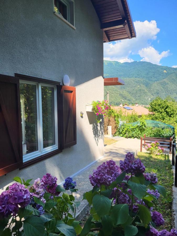 Cosy Cottage With Views Near Kobarid Exterior photo